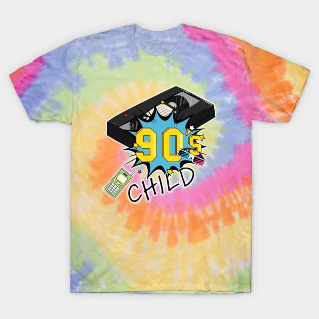 90's Child Retro T-Shirt by ToochArt